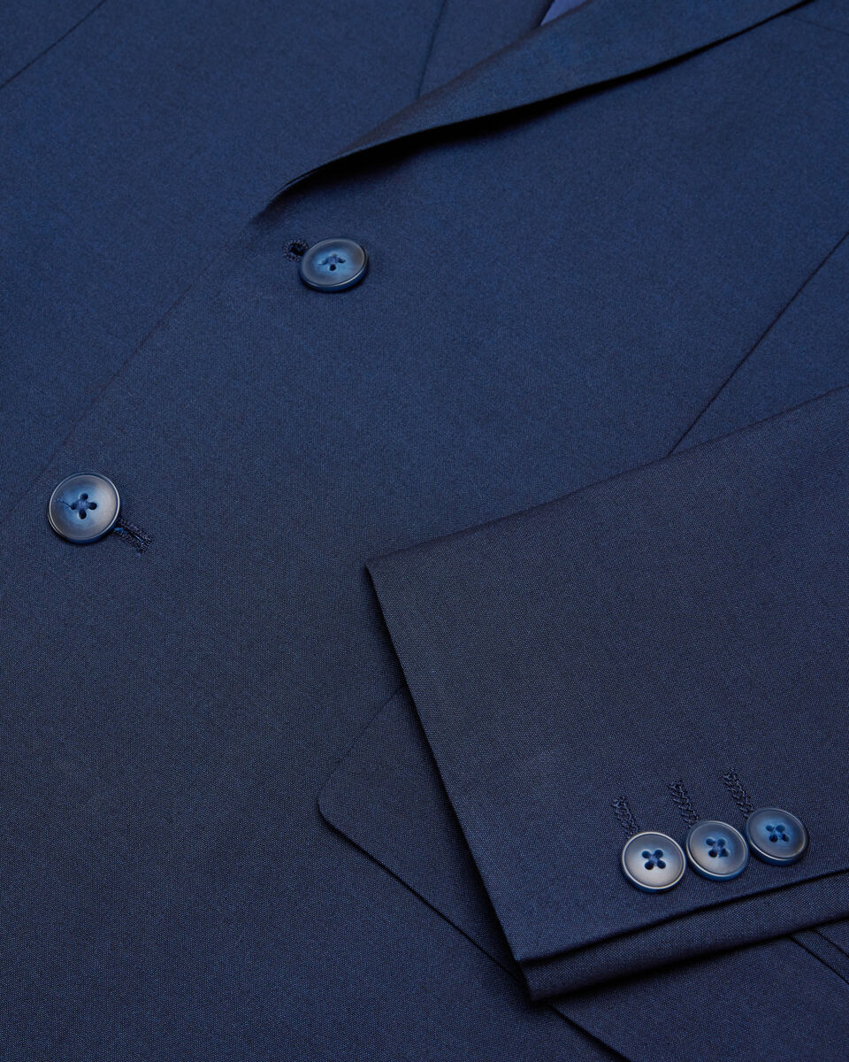 Ultra Slim Fit Two-Tone Tailored Jacket, Navy, hi-res